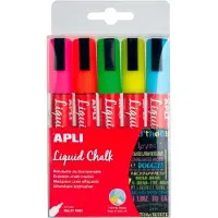 APLI Marker-Set Weisses Brett Bunt