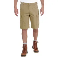 Carhartt Arbeitsshorts Rigby Rugged Cargo Short Herren Dark Khaki-Größe 38