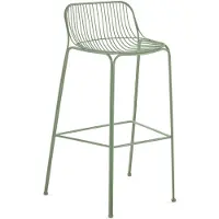 Kartell Hiray Barhocker verzinkter Stahl 96 cm