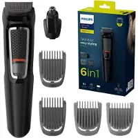 Philips MULTIGROOM Series 3000 MG3711/15 Haarschneider/-schneidemaschine Schwarz Nickel-Metallhydrid (NiMH)