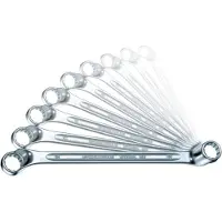 Stahlwille Doppelringschlüssel 10-teilig 6 x 7 - 30 x 32 mm