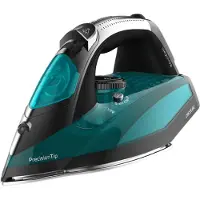 Cecotec Fast&Furious 5020 Force, Dampfbügeleisen, Aluminium-Sockelplatte, 210 g/min, Schwarz, Silber, Türkis, 60 g/min, 2600 W