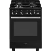 Smeg Cx61gm 60 Cm Gasherd Mit Backofen 4 Brennern One Size