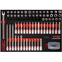 Ks Tools 811.1111, Steckschlüssel-Satz, 111 Kopf/Köpfe, 8,86 kg