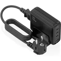 Aisens ASCH-140W4P056-BK, Drinnen, AC, 20 V, 5 A, 1,4 m, Schwarz