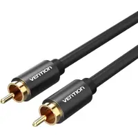 Vention RCA Audio Cable 1m VAB-R09-B100 Black Metal