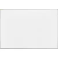 Franken Whiteboard X-tra!Line, emaillierte Oberfläche, magnethaftend, beschriftbar, inkl. Ablageschale, B 1800 x 1200 mm, Stahl/Aluminium, weiß-silber
