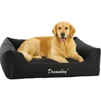 Flamingo Hundebett Dreambay - Schwarz - 120 x 95 x 28 cm
