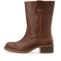 Bianco Lederstiefel in Cognac | Gr.: 38