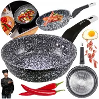 Zilner EDENBERG Marmorpfanne Antihaftbeschichtet 22 cm Induktion