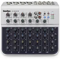 SubZero SZ-MIX08USB 8-Kanal-USB-Mixer/Interface