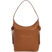 Pepe Jeans Caddy Code Schultertasche Braun Braun One Size