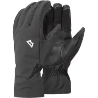 Mountain Equipment - Handschuhe zum Bergsteigen mit wasserabweisender Imprägnierung - G2 Alpine Glove Black/Black aus Softshell - Größe L - schwarz