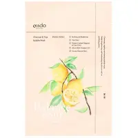 ONDO BEAUTY 36.5 36.5 PONG-PONG Charcoal and Yuja Bubble Mask 25 g