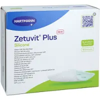 EurimPharm Arzneimittel GmbH Zetuvit Plus Silicone Steril 8x8 Cm 10 St