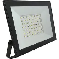 V-TAC LED-Fluter, VT-44054, 50 W, 6500K, EEK: F, 4000 lm, kaltweiß, IP65, schwarz