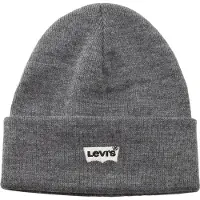 Levi's Batwing Embroidered Slouchy Beanie Black Größe: OS | Hüte Outlet | Herren | Schwarz