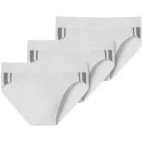 Schiesser Herren Slip 3er Pack - Rio Slip 95/5, Cotton Stretch, Seitenstreifen