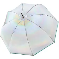 Knirps C.760 Stick Transparent stardust agave