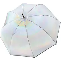 Knirps C.760 Stick Transparent stardust black