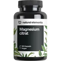 Natural Elements Magnesiumcitrat Kapseln - 180 Kapseln_für 2 Monate / none