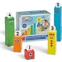 Learning Resources Holzbausteine Numberblocks 1 bis 5 Lernspielzeug für Kinder