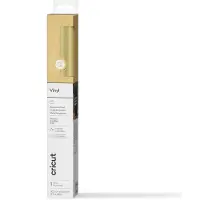 Cricut Vinylfolie Permanent Glanz 30.5 x 122 cm, 1 Stück, Gold