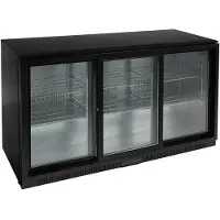 Polar G-Serie Niedriges Modell Barkühlung Drei Schiebetüren 320L