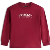 Tommy Hilfiger Monotype Print Longsleeve Shirt Junior 176