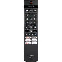 Savio RC-26, TV, IR Wireless, Drucktasten, Schwarz