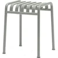HAY Hocker Palissade Stool Sky Grey Powder Coated Steel