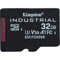 Kingston UHS-I 32 GB, microSDHC/SDXC-Industriekarte, Flash-Speicherklasse Klasse 10, UHS-I, U3, V30, A1, SD-Adapter
