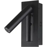 V-TAC LED Nachttisch-Wandleuchte - CREE - IP20 - Schwarz - 2W - 76 Lumen - 3000K