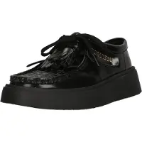 Clarks Schnürschuhe Torview mit weicher Dämpfung 1216 Black Leather 37,5