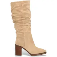 Alpe für Damen. 521911 Camden beige Lederstiefel (38), 3 bis 5 cm, Keine, Lässig