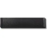 Wilmax Rechteckschale SlateStone Schwarz 46.5 x 9.5 cm Porzellan, 3er Set