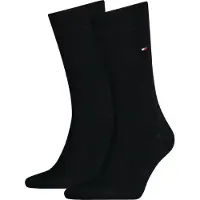 Tommy Hilfiger Socken "TH MEN SOCK CLASSIC 2P" 2 Paar, Mit eingestricktem Flag-Logo