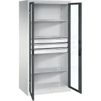 C+P Sichtfenster-Flügeltürschrank