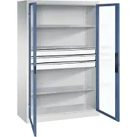 C+P Sichtfenster-Flügeltürschrank
