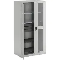 Lista Sichtfensterschrank, HxBxT 1950 x 1000 x 580 mm