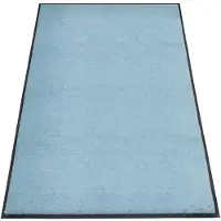 Miltex Schmutzfangmatte Eazycare Style, eckig, antistatisch, UV-beständig, waschbar, High-Twist-Nylon & Niltrilgummi, 1200 x 2000 mm, stahlblau