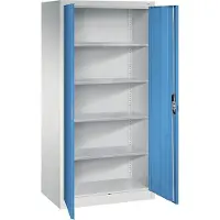 C+P Flügeltürenschrank Serie 89, 1950x930x600mm, 7035/5012