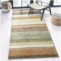 Floordirekt Teppich-Läufer auf Maß Naxos Beige-Rot