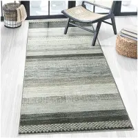 Floordirekt Teppich-Läufer auf Maß Naxos Grau-Anthrazit