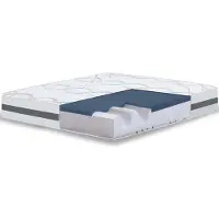 11.11 SRLS Der White Stone Memory Foam-Matratze 90 x 210 | Höhe 22 cm | Selbstformende orthopädische Eigenschaften | Produkt aus Italien