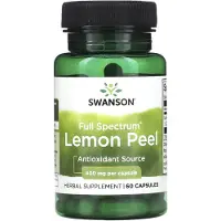Swanson Health Zitronenschale 400mg 60 St