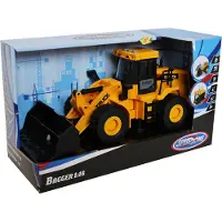 Speedzone Bagger Light & Sound, mit Friktion, 1:16
