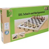 Vedes Natural Games Classic Games XXL Schach und Backgammon