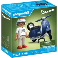 Playmobil Cars 71622 1969 Vespa 150 Sprint Veloce, Blau