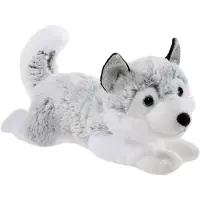 Heunec Flauschiger Plüsch Winter Husky, liegend 30cm